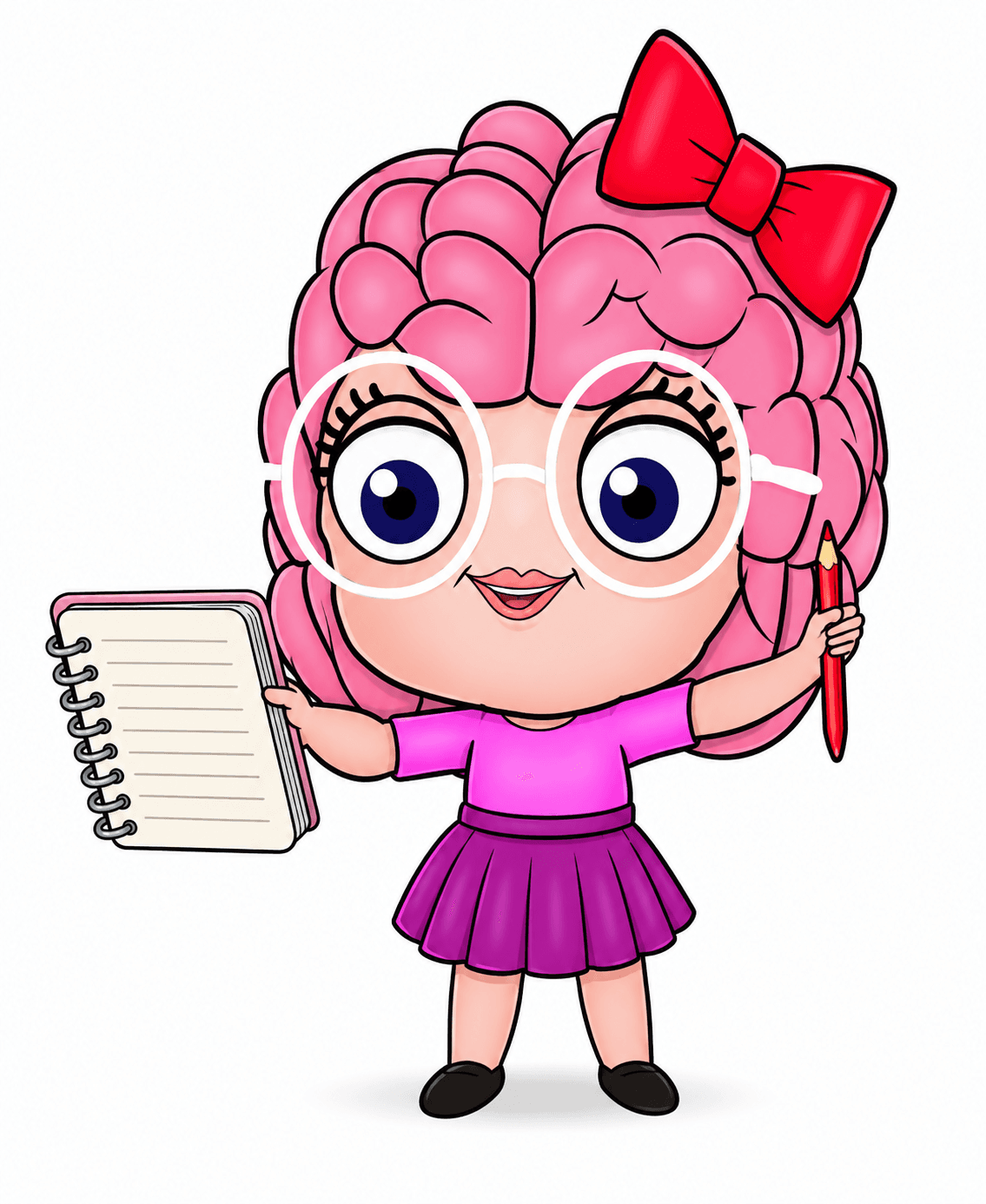 Mia, a estudiosa da turma